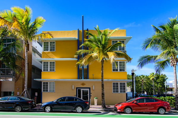 Miami Beach art deco colors