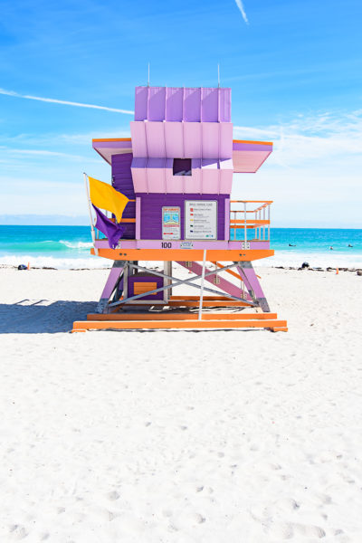 Miami Beach lifeguard station