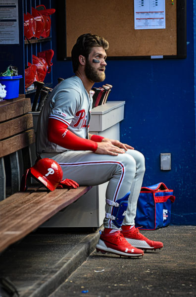 Philadelphia Phillies right fielder Bryce Harper (3)