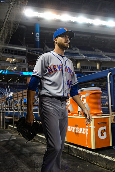 New York Mets starting pitcher Jacob deGrom #48