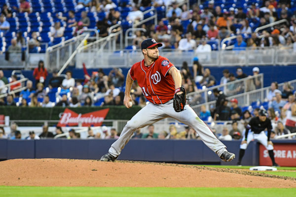 Washington Nationals starting pitcher Max Scherzer #31