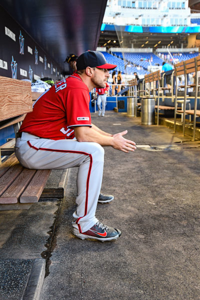 Washington Nationals starting pitcher Max Scherzer #31