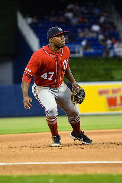 Washington Nationals second baseman Howie Kendrick #47