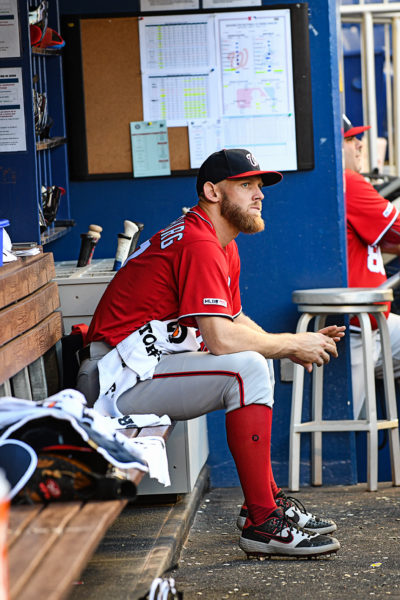 Washington Nationals starting pitcher Stephen Strasburg #37