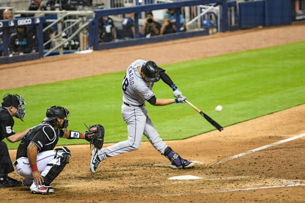 Colorado Rockies third baseman Nolan Arenado #28