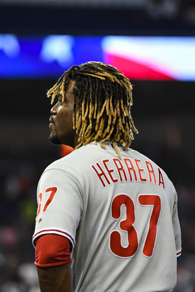 Philadelphia Phillies center fielder Odubel Herrera (37)