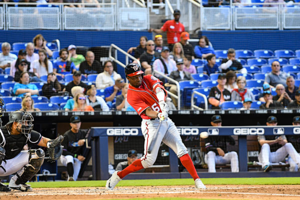 Washington Nationals center fielder Victor Robles #16