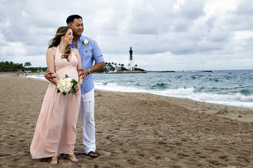 New Year's Day Fort Lauderdale Beach Wedding
