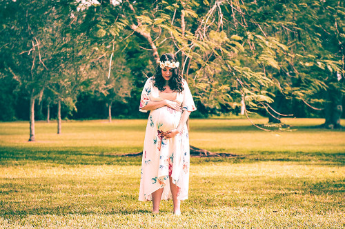 Bohemian Inspired Maternity Photo Shoot