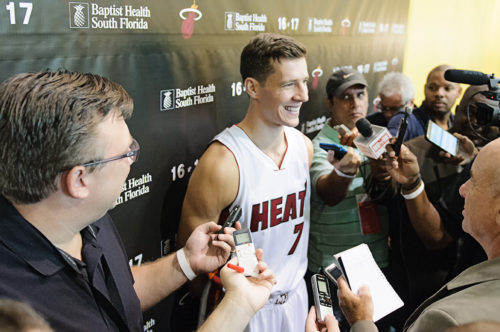 Photos From the 2016 Miami Heat Media Day