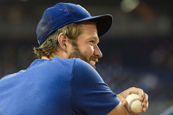 LA Dodgers starting pitcher Clayton Kershaw