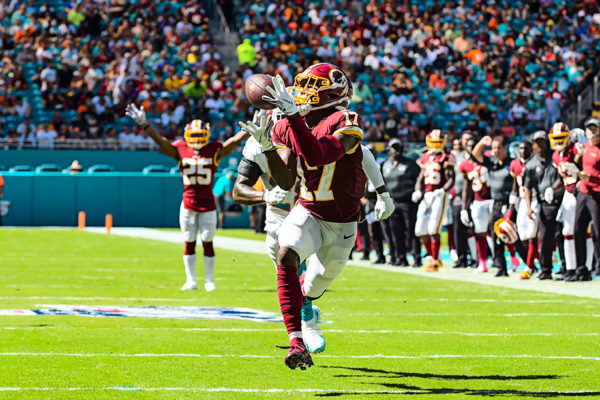 Washington Redskins wide receiver Terry McLaurin