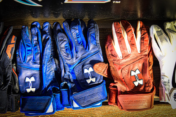 Under Armour batting gloves