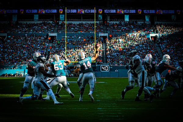 Miami Dolphins quarterback Ryan Fitzpatrick