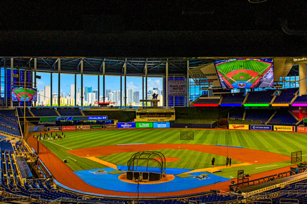 Marlins Park Opening Day
