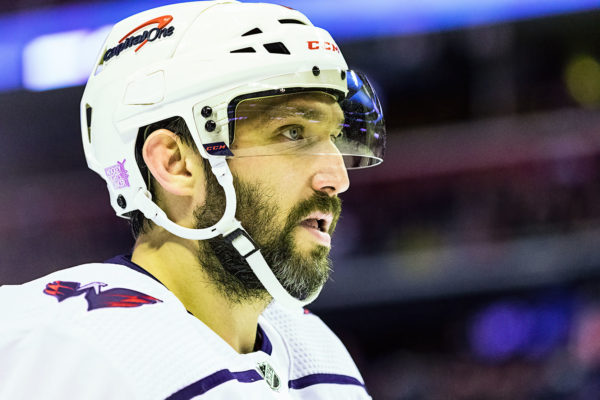 Washington Capitals left wing Alex Ovechkin