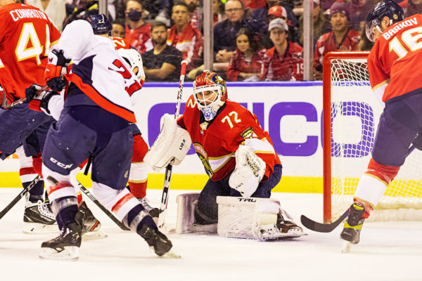 Florida Panthers goaltender Sergei Bobrovsky