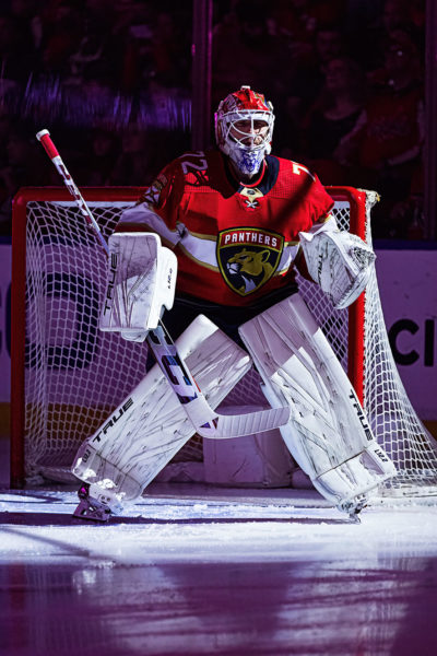 Florida Panthers goaltender Sergei Bobrovsky