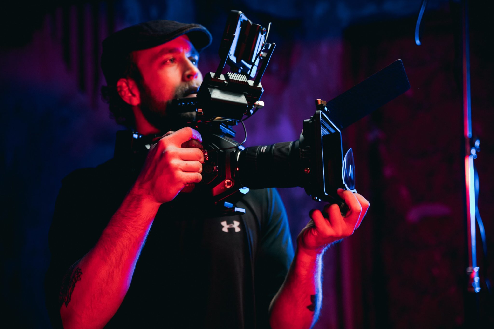 Videographer and store photographer