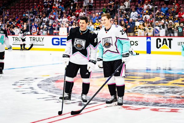 Sidney crosby and Nathan MacKinnon