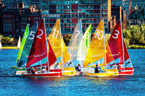 Charles River sailing